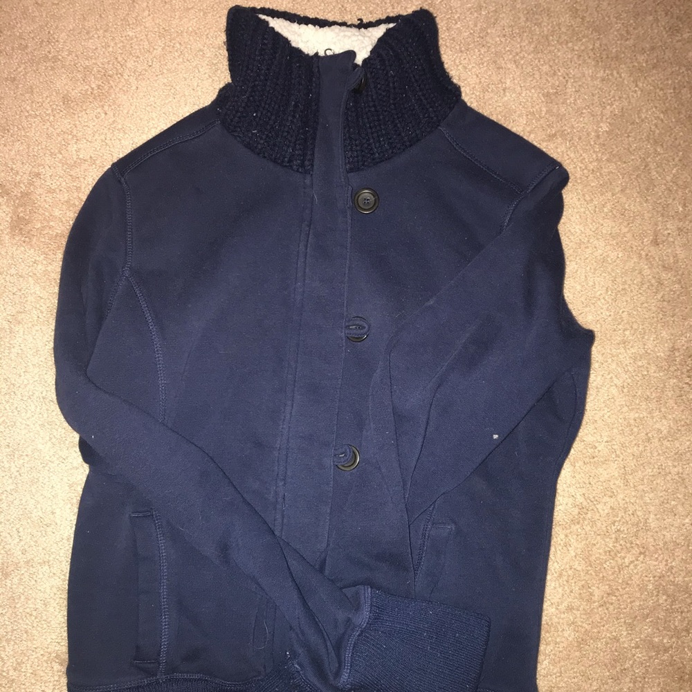 Blue and White Jacket